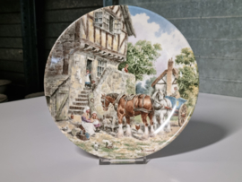 Wedgwood Sierbord Morning in the Farmyard 1988