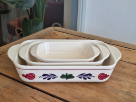 Boerenbont Boch set 3x ovenschaal