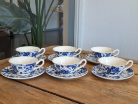 Beatrix Societe Ceramique set 6x thee kop en schotel