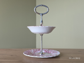 Engels rood The Hunter by Myott Etagere 2-laags