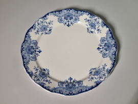Boch BFK decor Dordrecht blauw Serveerbord rond 34,5 cm