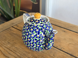 Societe Ceramique Schrijfnamendecor theepot