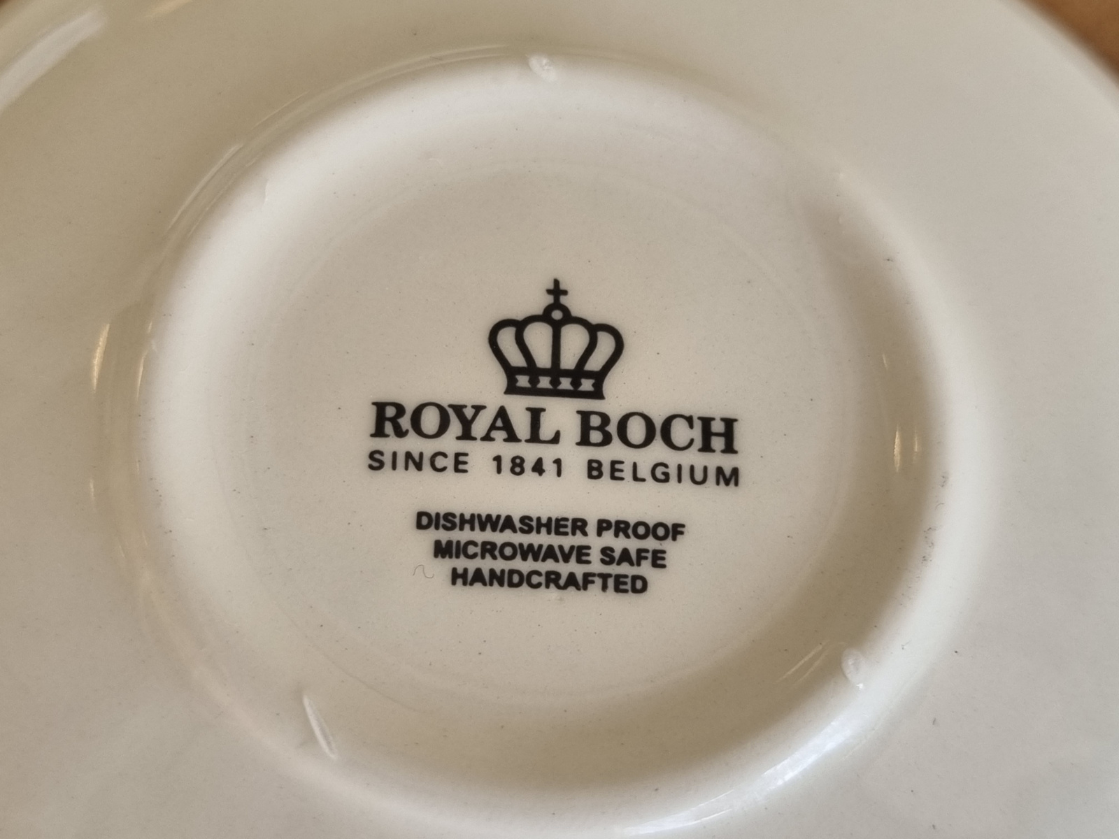 Royal Boch Kitchen set 3x Petitfours of Theezakjeslegger 11 cm