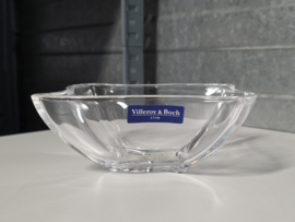 Villeroy en Boch decor New Wave glas hoge Schaal 14 cm