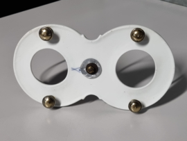 Zwiebelmuster Huttensteinach Houder met twee voorraadpotten