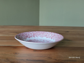 Engels rood Broadhurst ronde schaal 20 cm