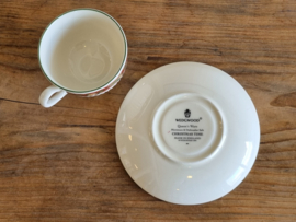 Wedgwood Christmas Time Thee Kop en schotel