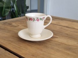 Wedgwood Rosalind Koffie Kop en schotel