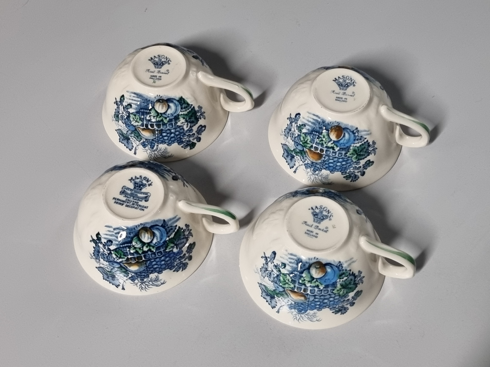 Engels Mason's Fruit Basket set 4x los Kopje