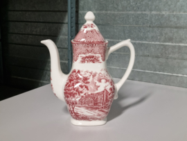 Engels rood Grindley Country Inns koffiepot theepot 18,5 cm