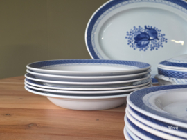 Royal Copenhagen Tranquebar Trankebar complete set 6 personen (met craquelee)