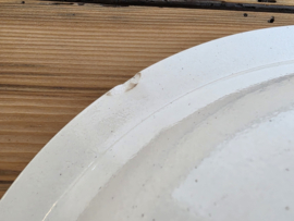 Oud Boerenbont Schrijfnamen Bussum hoge ronde schaal (met chipjes))