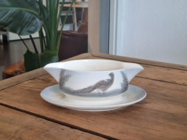 Verkocht = Waechtersbach Wildservies Sauskom Vogel
