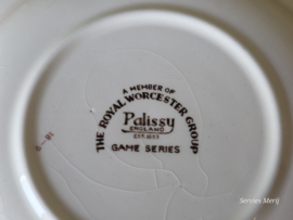 Engels Palissy Game Series diep bord 22,5 cm (afb. haas)