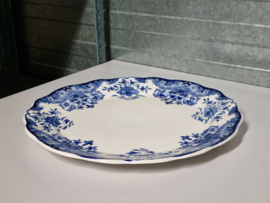Boch BFK decor Dordrecht blauw serveerbord rond 39 cm