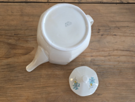 Mosa Maastricht koffiepot theepot groene bloem