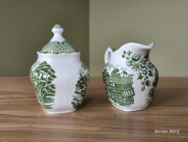 Engels groen Grindley Country Inns Roomstel