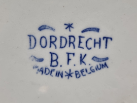 Boch BFK decor Dordrecht blauw kleinste Dekschaal Terrine