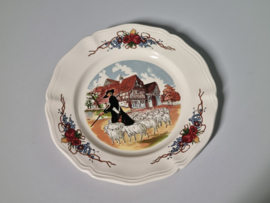 Frans Sarreguemines Obernai ontbijtbord 21,5 cm