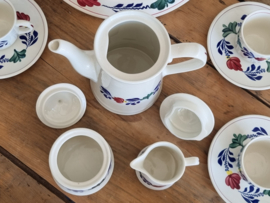 Boerenbont Boch Koffieservies model Classic 6 personen (zwarte stempel)