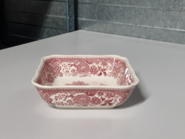Villeroy en Boch Burgenland rood Serveerschaal vierkant 15 cm