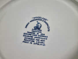 Engels blauw Enoch Wedgwood Woodland dinerbord 25 cm