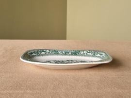 Engels groen Wood & Sons Westminster rechthoekige schaaltje 21 cm