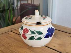 Boerenbont 418 Societe Ceramique Jampotje (haarlijntje deksel)