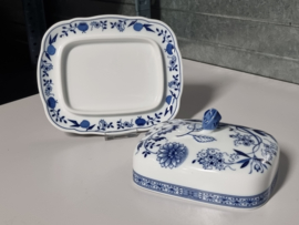 Zwiebelmuster Hutschenreuther rechthoekige botervloot