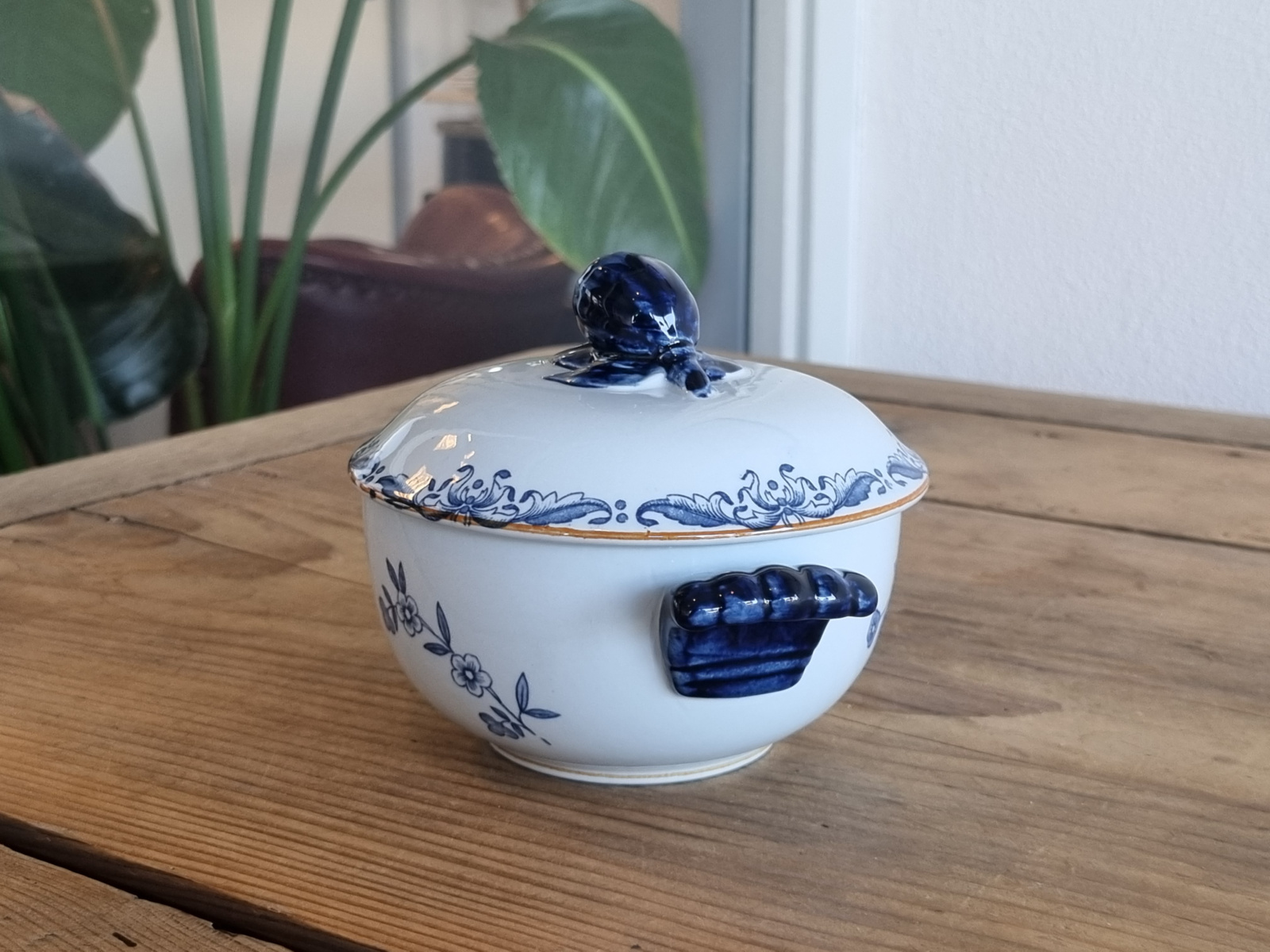 Rorstrand Ostindia East Indies Suikerpot (Aardewerk)