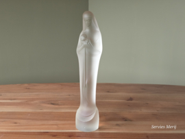 Leerdam Glas Stef Uiterwaal Madonna grote maat 37 cm (2 plekjes)