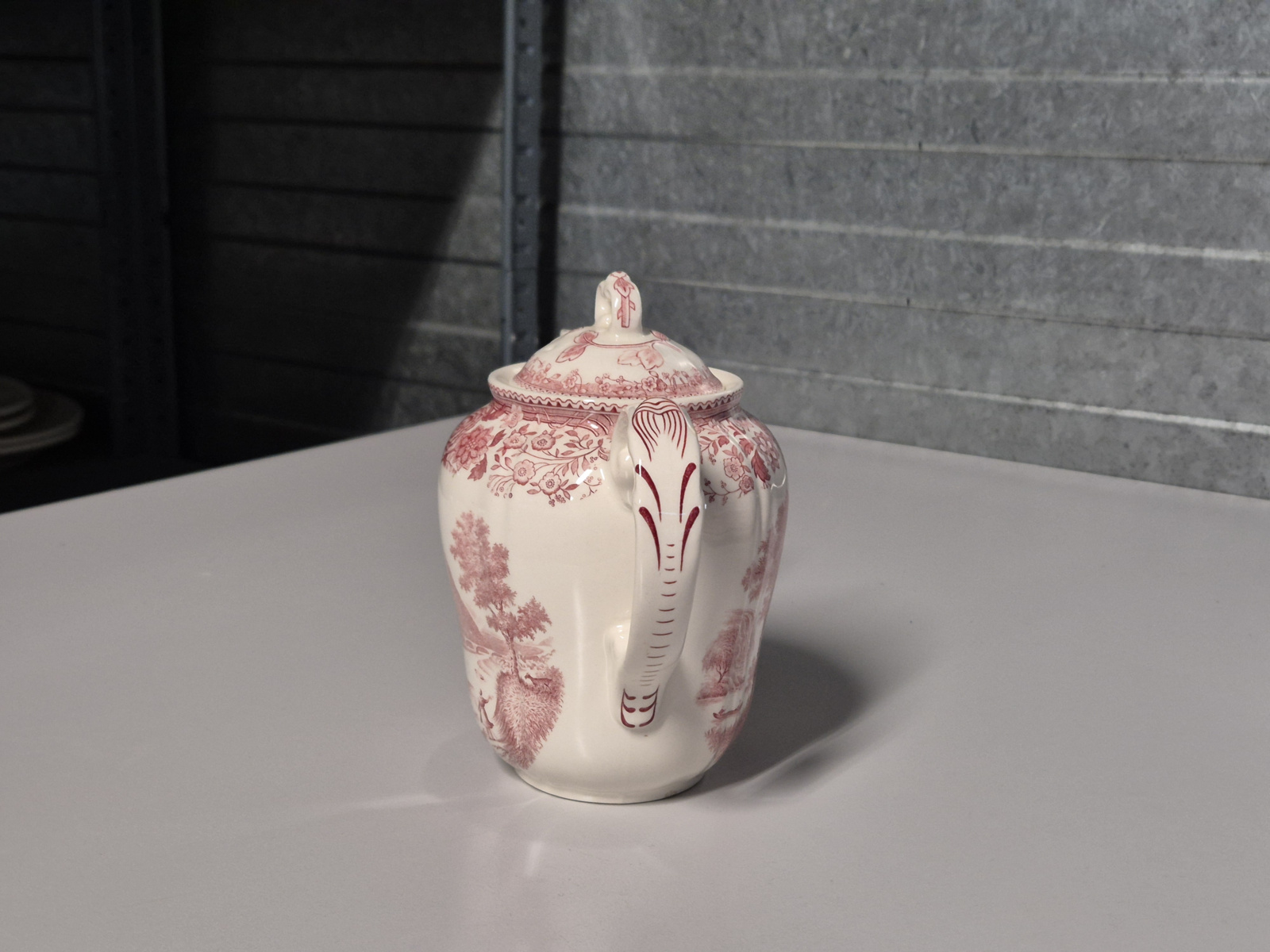 Villeroy en Boch Burgenland rood Koffiepot Theepot nr. 4 ca. 0,6 liter