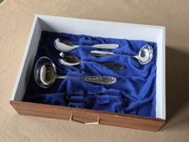 Bestek set Gallo Inox 12 personen 77 delen