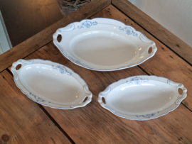 Vintage Mosa? 3x schalenset met greepjes