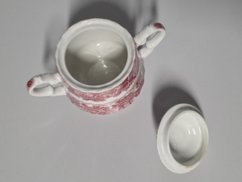 Engels rood Wood & Sons Woods Suikerpot