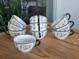 Societe Ceramique Leontine Koffie Theeservies 10-pers.