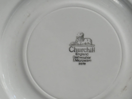 Engels blauw Mix & Match Set 6x dinerbord 24 - 25,5 cm