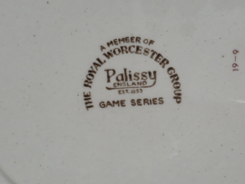 Engels Palissy Game Series set 2x ontbijtbord 22,5 cm