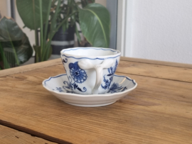 Blue Danube Koffie kop en schotel 8,5 cm