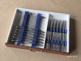 Bestek set Gallo Inox 12 personen 77 delen