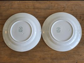 Societe Ceramique Elvira groen set 2x Bord 19,5 cm