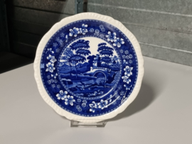 Engels Copeland Spode's Tower blauw Ontbijtbordje 19,5 cm