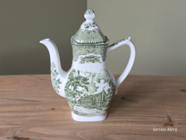Engels groen Grindley Country Inns Koffiepot 18 cm