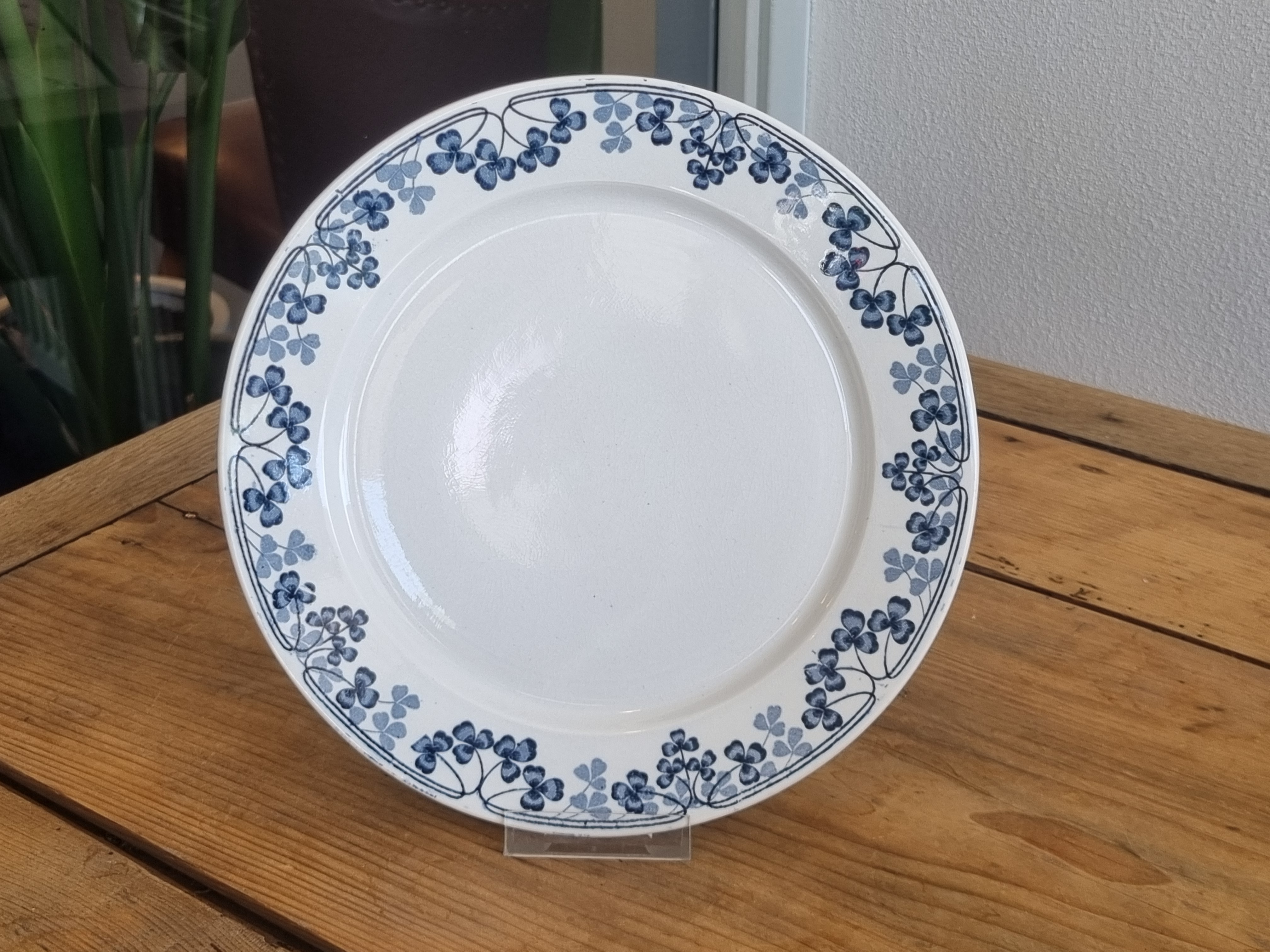 Sarreguemines Vichy plat dinerbord 24 cm