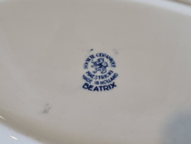 Beatrix Societe Ceramique middelgrote ovale schaal 33 cm