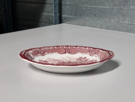 Engels rood Grindley Country Inns schaaltje 20,5 cm