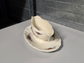 Frans Sarreguemines Obernai sauskom op vaste onderschotel