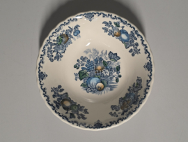 Engels Mason's Fruit Basket blauw Serveerschaaltje 16 cm