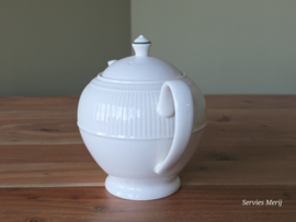 Wedgwood Windsor Theepot 1 liter (dekselknop groen randje)
