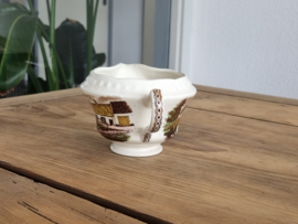 Boerenhoeve Bruin (in)Gekleurd Societe Ceramique Roomkannetje